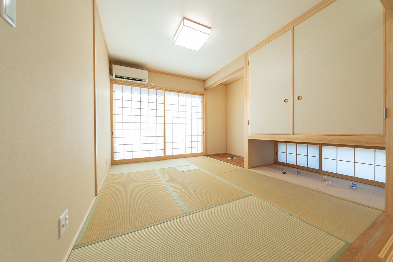 川口建設 【平屋/2000万円台/防音室】家事を効率よく片付け、趣味の音楽を楽しむ。共働きの2人が快適に暮らす家の建築実例画像5