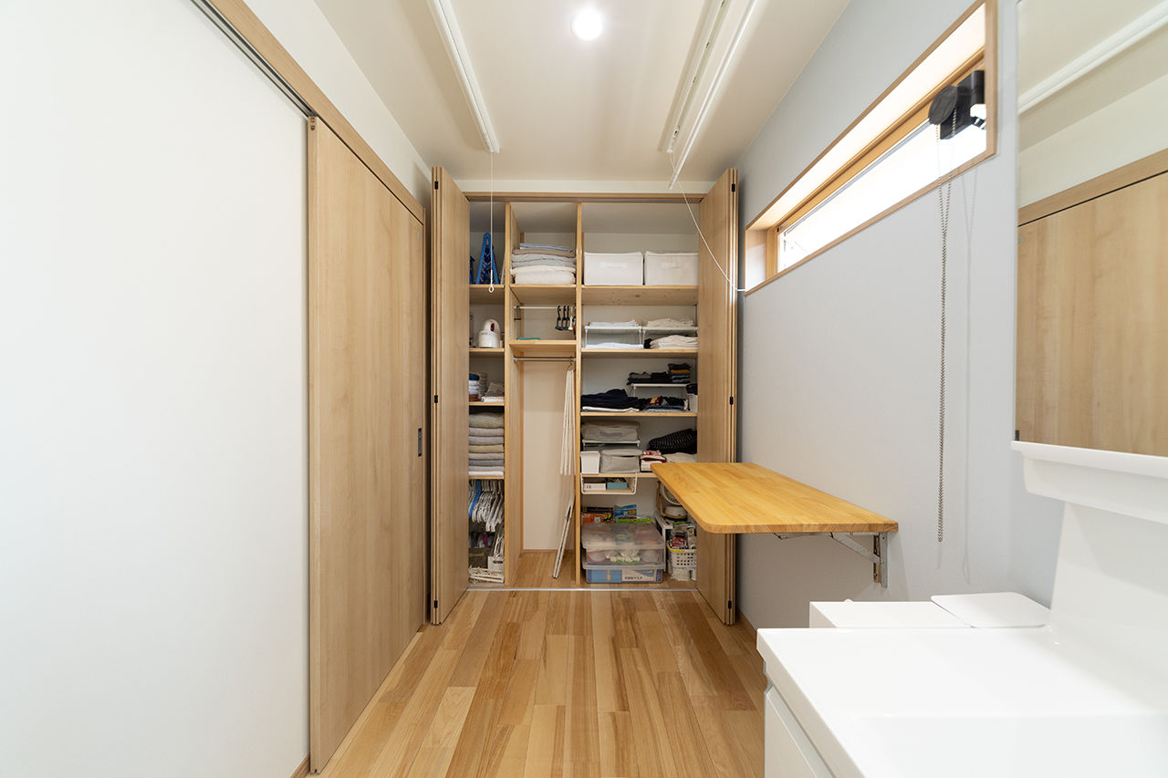 川口建設 【平屋/2000万円台/防音室】家事を効率よく片付け、趣味の音楽を楽しむ。共働きの2人が快適に暮らす家の建築実例画像7