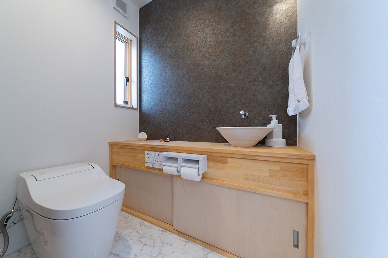 川口建設 【平屋/2000万円台/防音室】家事を効率よく片付け、趣味の音楽を楽しむ。共働きの2人が快適に暮らす家の建築実例画像9