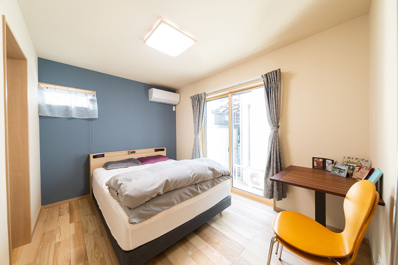 川口建設 【平屋/2000万円台/防音室】家事を効率よく片付け、趣味の音楽を楽しむ。共働きの2人が快適に暮らす家の建築実例画像10