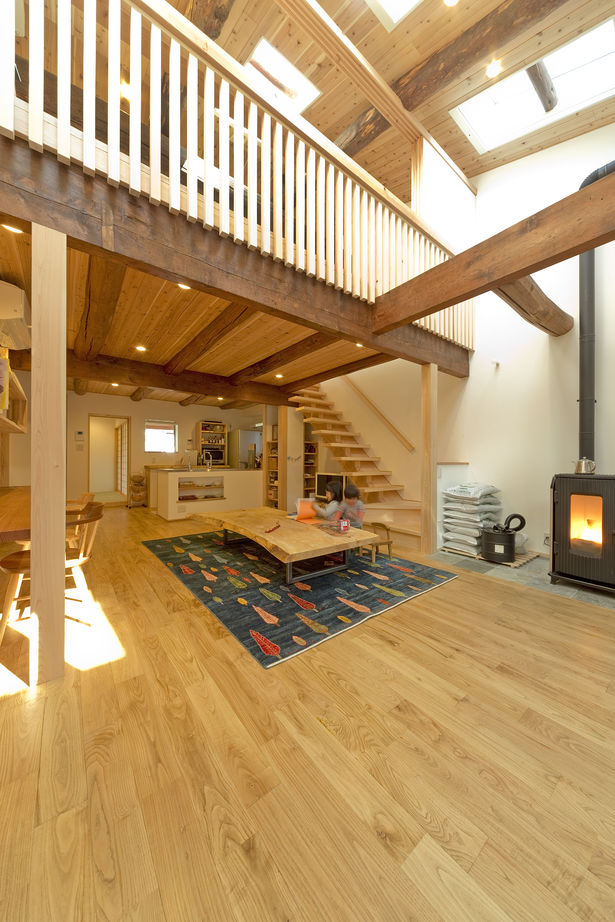 いたや工房（ITAYA KOBO SECONDBASE） 【2500万円台／約35坪／京都府】築100年超のリノベーション。旧家の柱や梁を巧みに利用した平屋の住まいの建築実例画像2