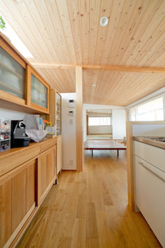 いたや工房（ITAYA KOBO SECONDBASE） 【2500万円台／約40坪／京都府】２階LDK・生活動線を考えた間取り。光と影を巧みにデザインした住まい。の建築実例画像5