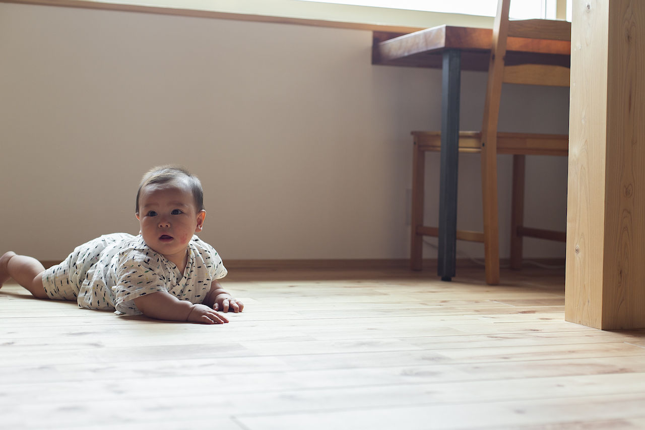 いたや工房（ITAYA KOBO SECONDBASE） 【2500万円台／兵庫県】LDKからの眺望や土間に配したスギの一枚板に圧倒される勾配天井の木の家の建築実例画像10