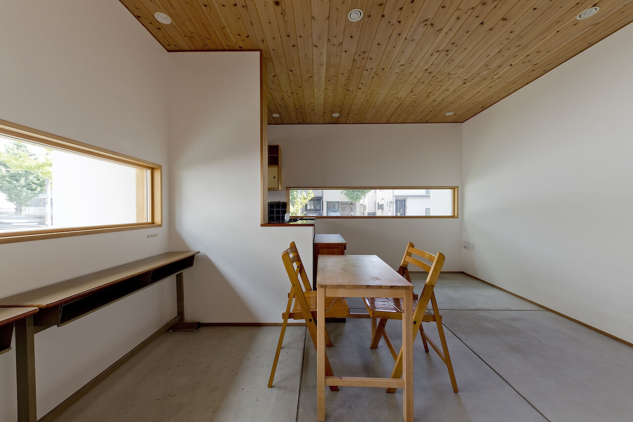 いたや工房（ITAYA KOBO SECONDBASE） 【3000～3500万円／京都府】格子戸で外と繋がる路地空間が魅力。光と視線を巧みに操る2階LDKの住まいの建築実例画像4