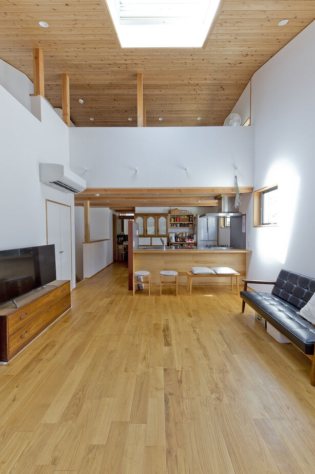 いたや工房（ITAYA KOBO SECONDBASE） 【3000～3500万円／京都府】格子戸で外と繋がる路地空間が魅力。光と視線を巧みに操る2階LDKの住まいの建築実例画像6