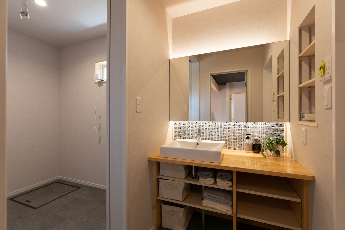 藤見工務店 【奈良県/ほぼ平屋/30坪台】住む人にやさしい、自然素材をふんだんに取り入れた和モダンな木の家の建築実例画像10