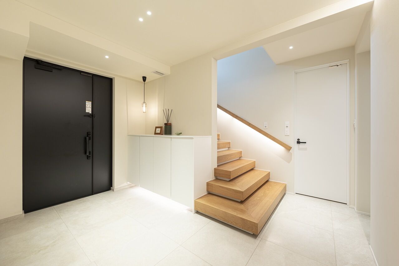 グランイデアル 【東京都/3LDK/3階建て】コンセプトは「33坪に見えない家」。開放的で洗練されたホテルライクな住まいの建築実例画像9