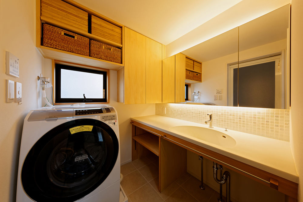 優建築工房 【30坪台・京町家・土間】憧れの京町家をイメージした和モダン。薪ストーブがアクセントになる空間の建築実例画像9