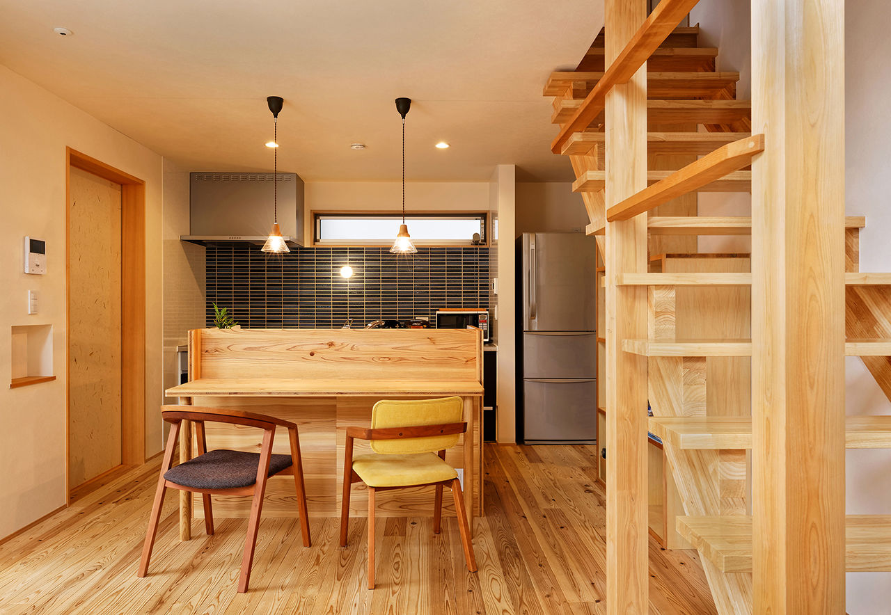 優建築工房 【1000万円台/20坪台】面積以上の開放感と広さを感じる 無駄をそぎ落としたシンプルな家の建築実例画像2