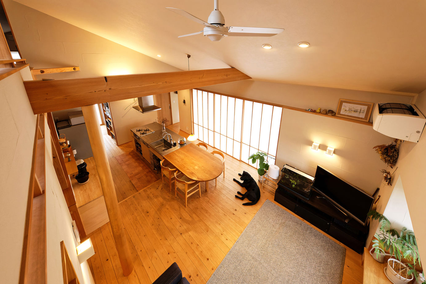 優建築工房 【2000万円台/20坪台/間取り図】コンセプトは「キャンプのできる平屋」。アウトドア派も納得の開放感の建築実例画像4