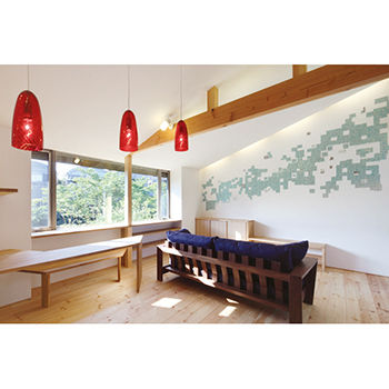 IDEAL HOME　アイデアルホーム（カスタムホーム） 【1000万円台/中庭/外から見えない】別荘のようにくつろぐ　木立ちを借景にした開放的な間取り設計の家の建築実例画像4