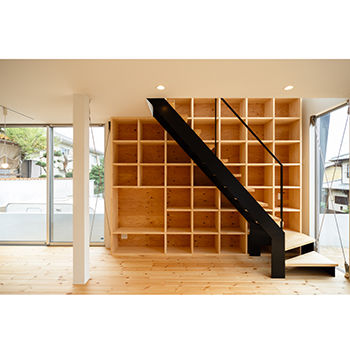 IDEAL HOME　アイデアルホーム（カスタムホーム） 【1000万円台/約30坪/奈良県】無骨な素材感を活かしたオシャレな外観×木が包む北欧モダンな暮らしの建築実例画像4