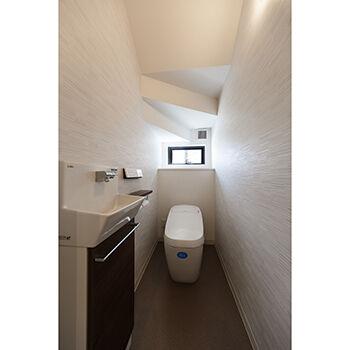 IDEAL HOME　アイデアルホーム（カスタムホーム） 【1000万円台/大阪市/狭小/変形地/約30坪】三方向を道路に面した三角形の土地を活かして建てたオシャレな家の建築実例画像8