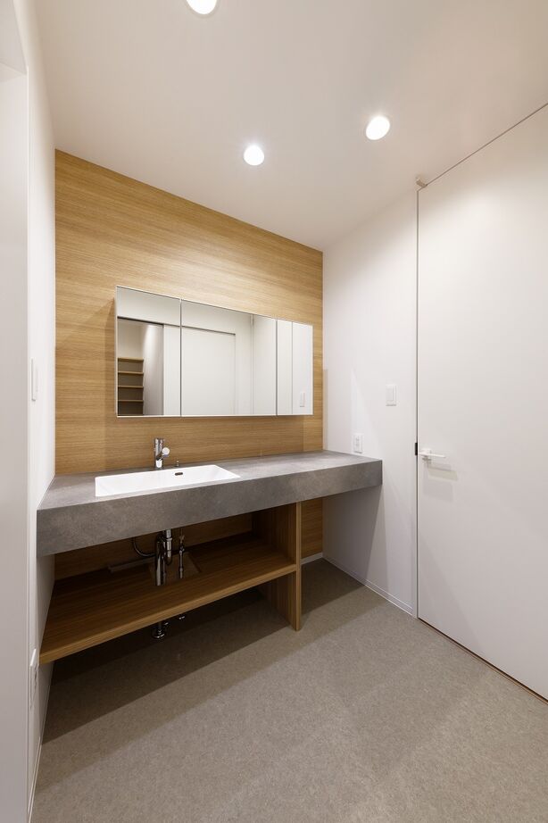 IDEAL HOME　アイデアルホーム（カスタムホーム） 【2000万円台/四条畷市/新築/約38坪】スキップフロア×中庭で、子どもの成長を楽しむオシャレデザイン家の建築実例画像6