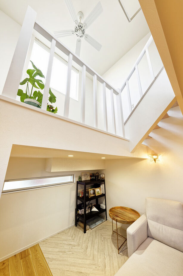 IDEAL HOME　アイデアルホーム（カスタムホーム） 【2000万円台/新築/外から見えない/約33坪】人目を気にせずにくつろげるスキップフロアのあるオシャレな家の建築実例画像5