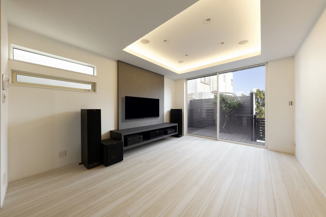 IDEAL HOME　アイデアルホーム（カスタムホーム） 【1000万円台/枚方市/新築/約28坪】音楽好きにはたまらない、オーディオセットがかっこいいオシャレなお家の建築実例画像3