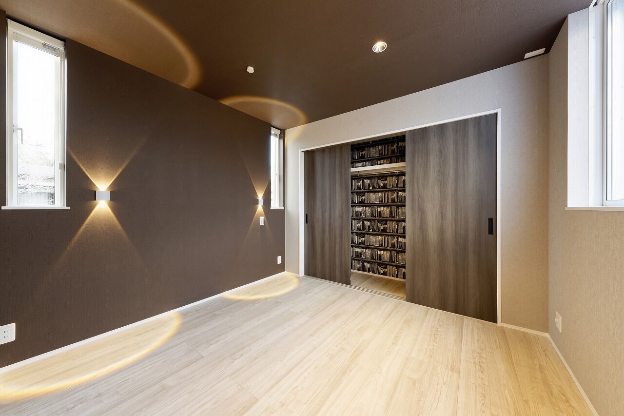IDEAL HOME　アイデアルホーム（カスタムホーム） 【1000万円台/枚方市/新築/約28坪】音楽好きにはたまらない、オーディオセットがかっこいいオシャレなお家の建築実例画像9