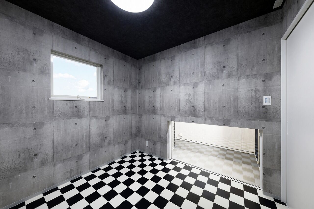 IDEAL HOME　アイデアルホーム（カスタムホーム） 【2000万円台/京都府/新築/約37坪】突き抜けたデザインと間取り設計　帰りたくなる唯一無二のオシャレな家の建築実例画像8