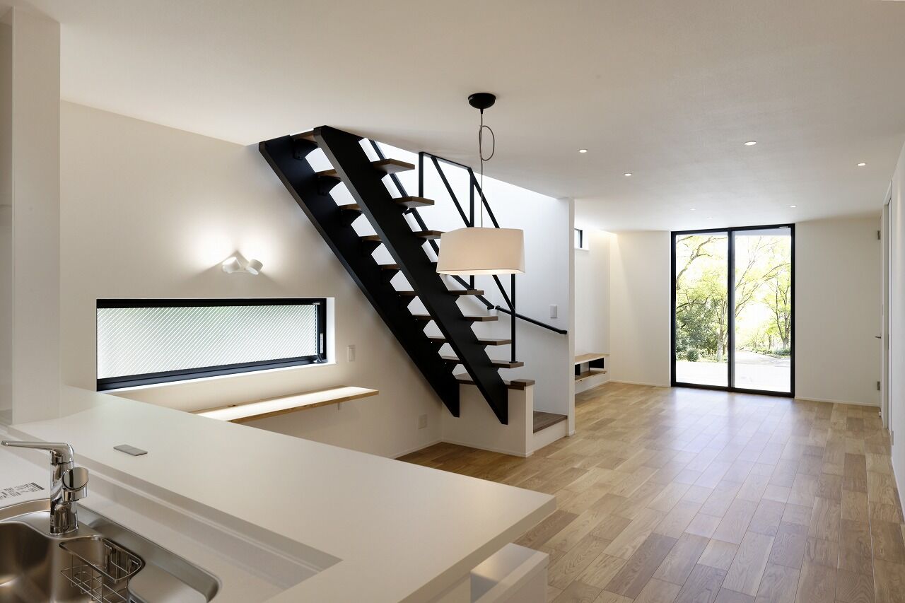 IDEAL HOME　アイデアルホーム（カスタムホーム） 【1000万円台/新築/枚方市/29坪】シンプルさとデザイン性、プライバシー性を両立した間取り設計の家の建築実例画像4