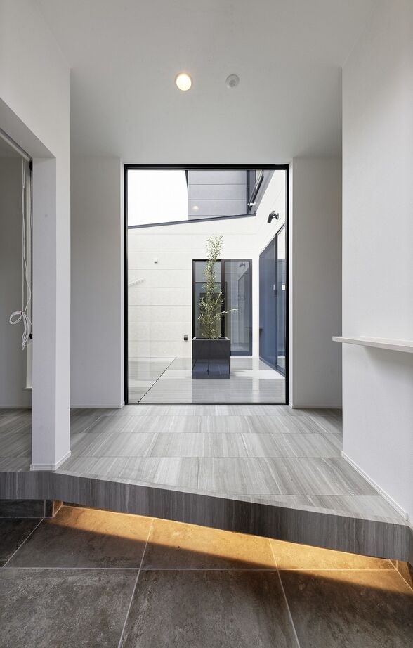 IDEAL HOME　アイデアルホーム（カスタムホーム） 【2000万円台/建築家/新築/枚方市/約33坪】中庭を囲む間取り設計で家事動線にこだわり快適性を追求する家の建築実例画像10