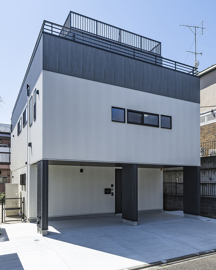 矢島建設工業 【3500～3999万円／事務所併用住宅】柱のない大空間LDKと屋上テラス。仕事と暮らし、どちらも快適にの建築実例画像6