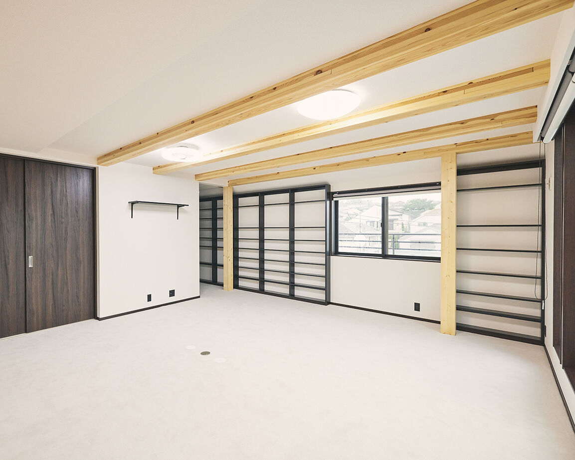 矢島建設工業 【3500～3999万円／事務所併用住宅】柱のない大空間LDKと屋上テラス。仕事と暮らし、どちらも快適にの建築実例画像7