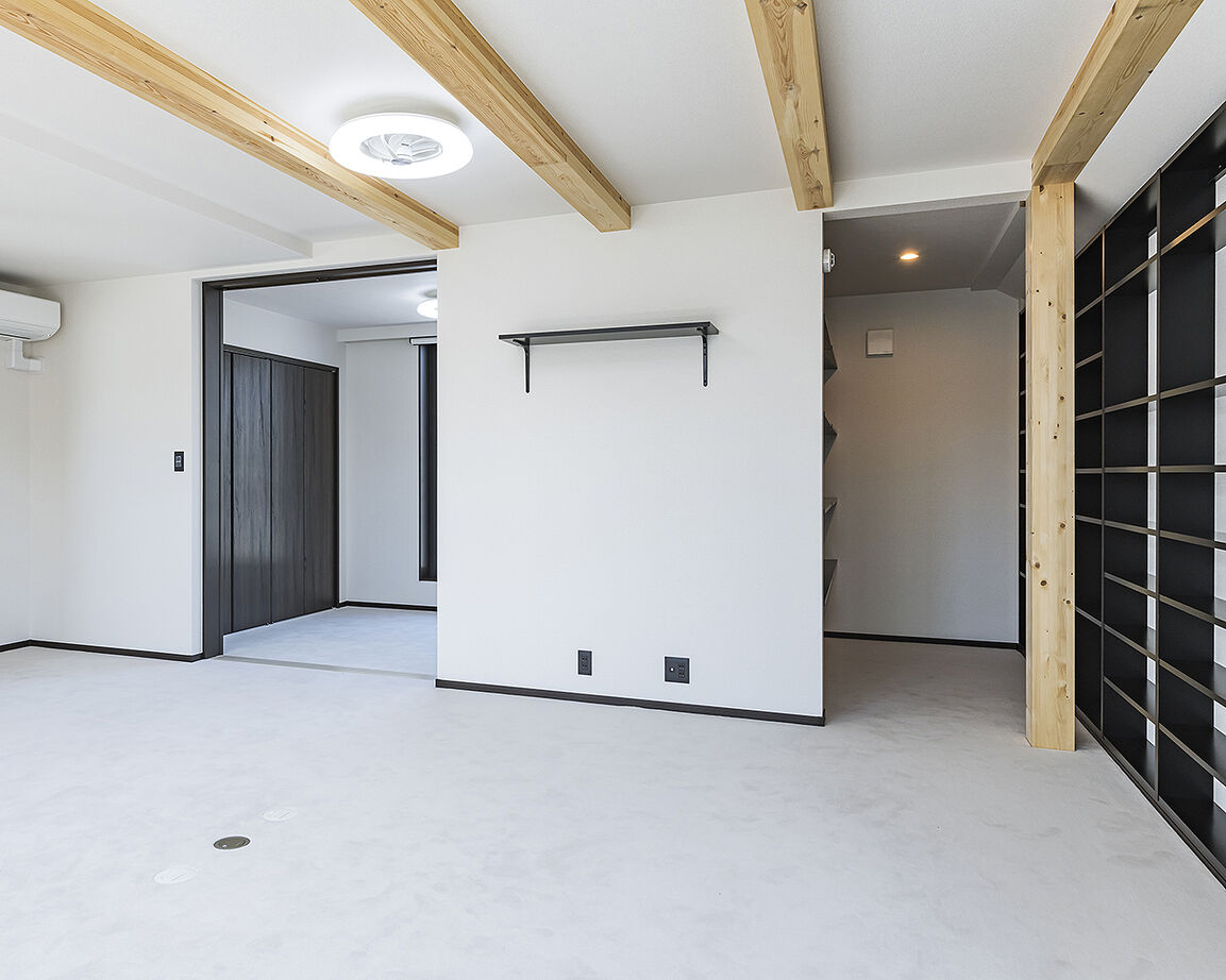 矢島建設工業 【3500～3999万円／事務所併用住宅】柱のない大空間LDKと屋上テラス。仕事と暮らし、どちらも快適にの建築実例画像8