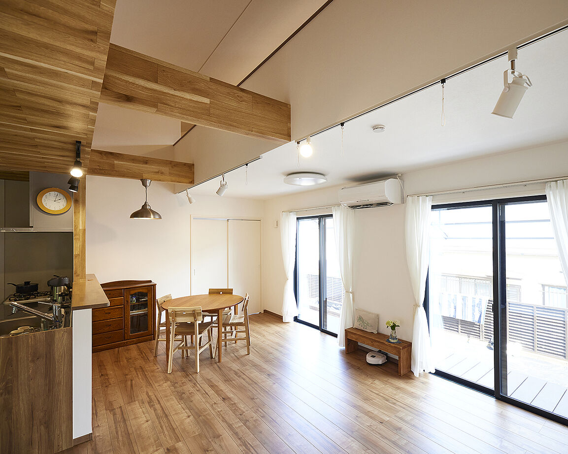 矢島建設工業 【1700万円｜平屋｜ロフト｜22.4坪】開放感と機能性を叶えてワンフロアでゆったり暮らすの建築実例画像2