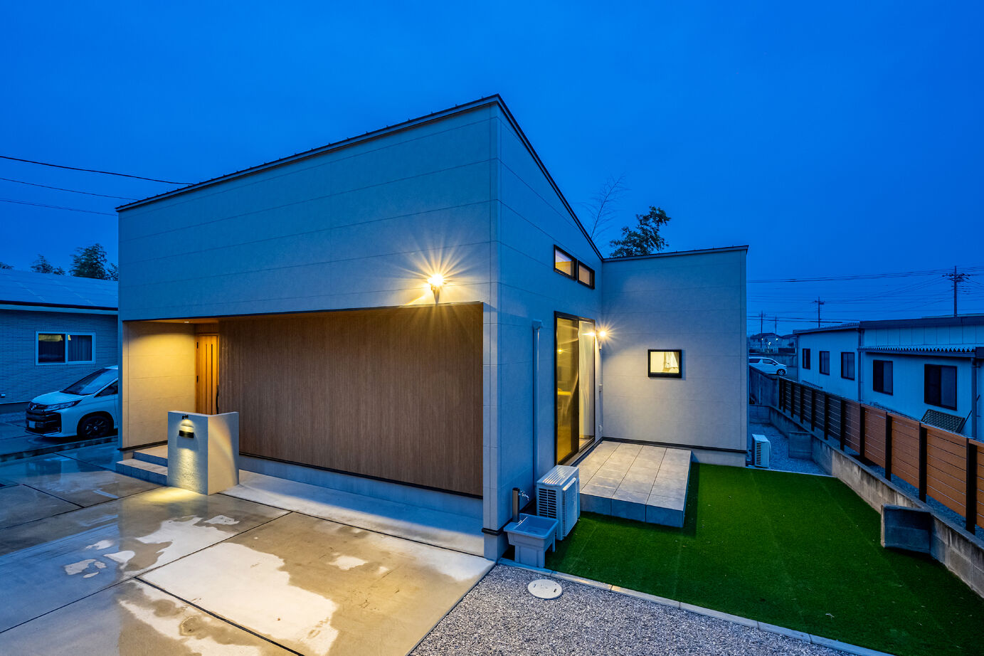 ＱＬＡＳＨＩＳＡ　高草木工務店 【伊勢崎市｜造作洗面台｜平屋】木の温もりとシンプルなデザインが調和する平屋の建築実例画像10