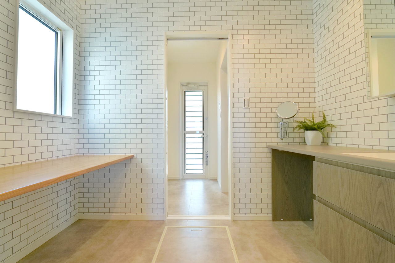 エソラ（アプローズデザイン） 【西宮市／2500～3000万円／間取り図有】光が降り注ぐ吹き抜けと大開口。木のぬくもりに包まれる住まいの建築実例画像7