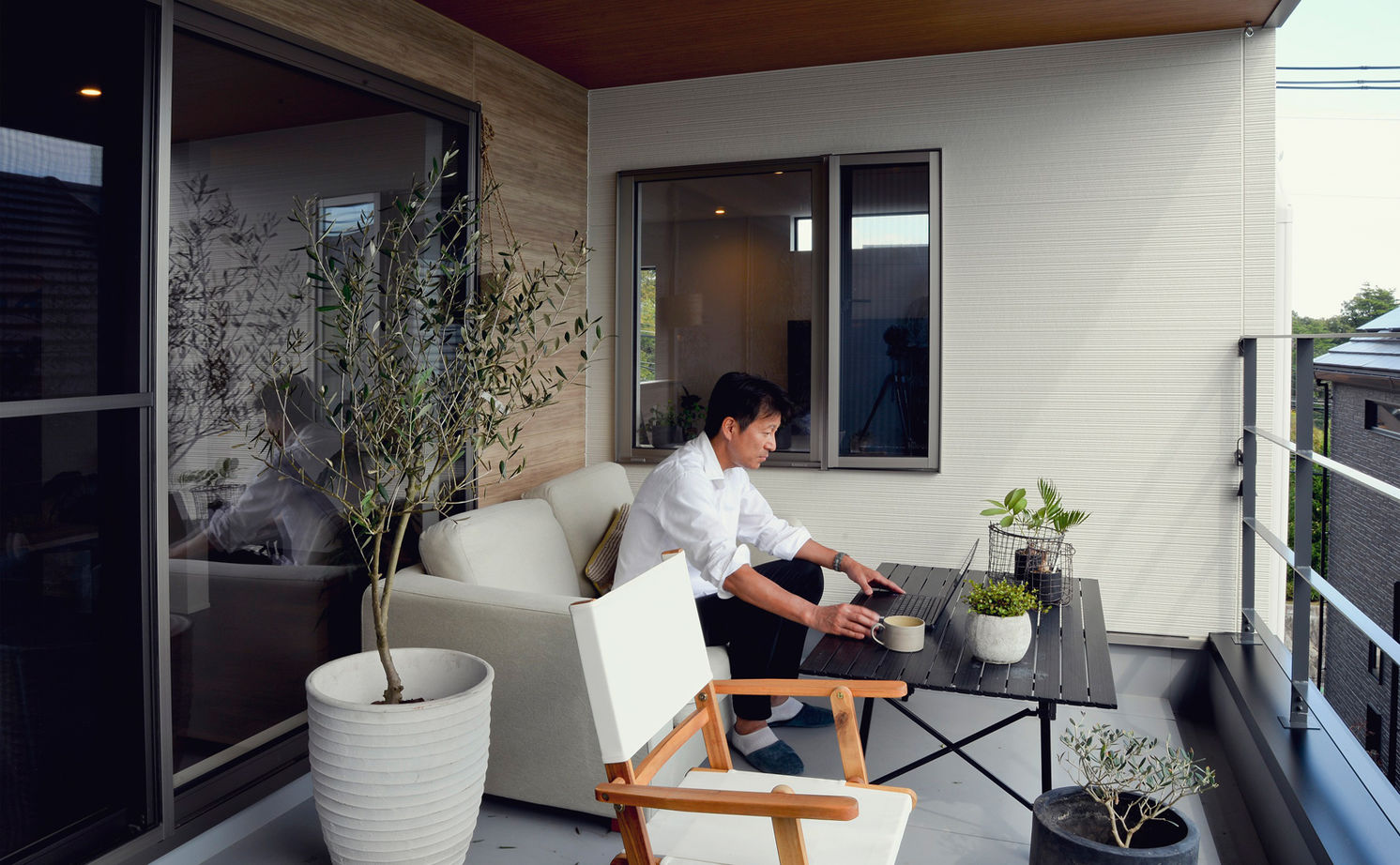 エソラ（アプローズデザイン） 【西宮市／3000～3500万円／間取り図有】2階リビングからの絶景を楽しむ。土地探しから叶えたマイホームの建築実例画像10