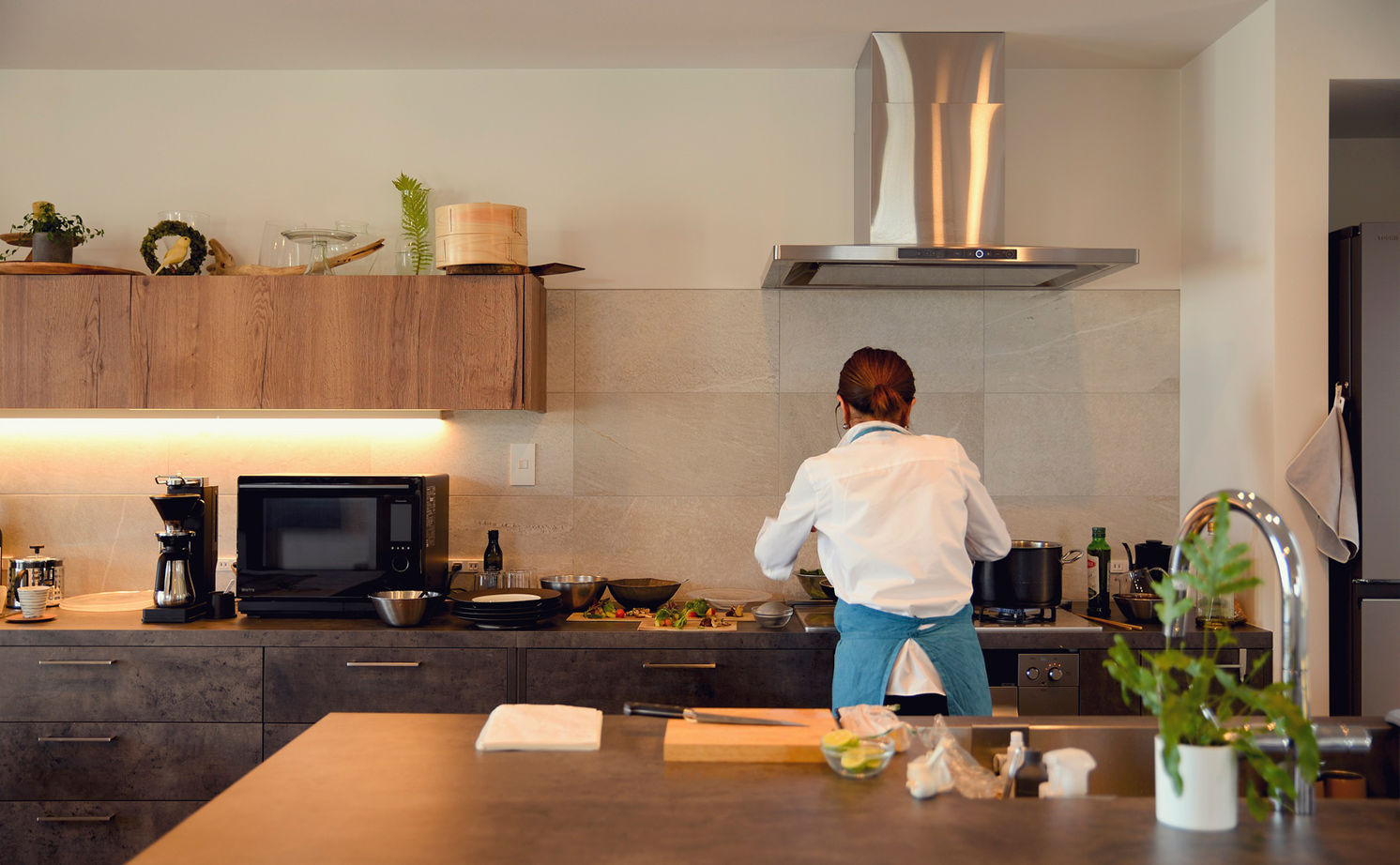 エソラ（アプローズデザイン） 【西宮市／3000～3500万円／間取り図有】2階リビングからの絶景を楽しむ。土地探しから叶えたマイホームの建築実例画像12