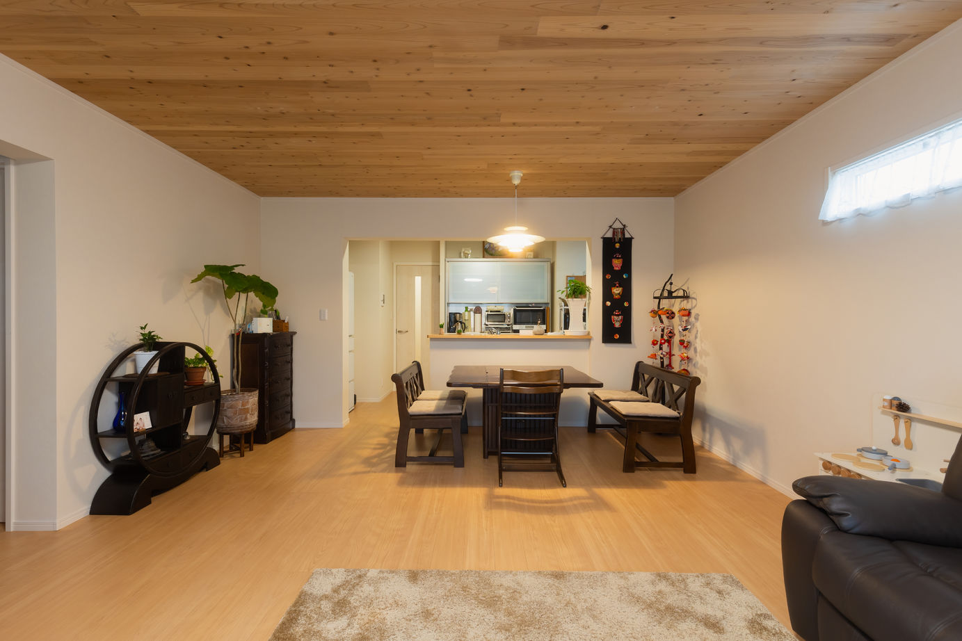 MOKUWELL HOUSE 【平屋｜ウッドデッキ｜WIC｜1000万円台】親子3世代で暮らす家の建築実例画像3