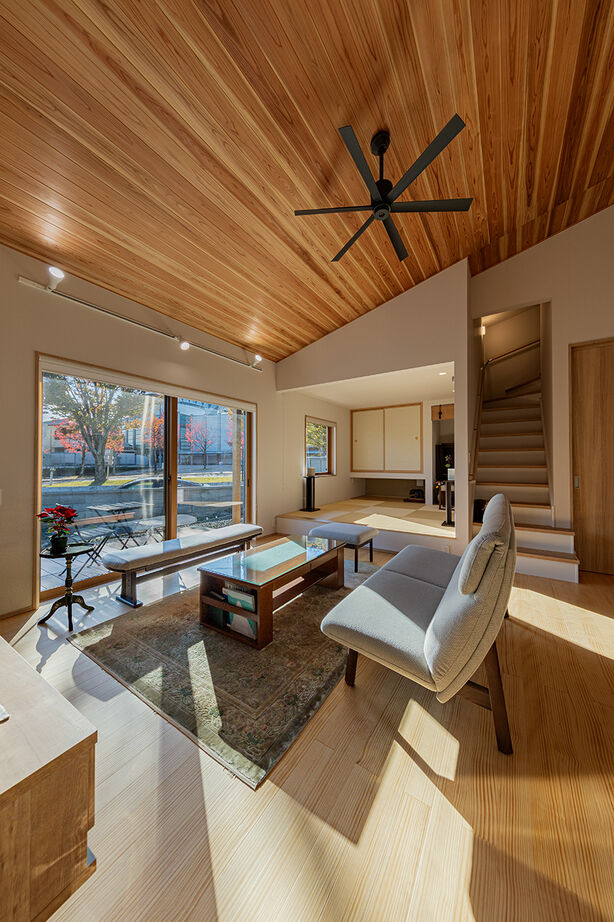 CASA LABO（カーサラボ） by ショーナン・ホーム 【日進市｜焼杉の平屋｜30坪台の間取り】暑さ、寒さを解消！体にやさしくて省エネな【ECOボード】の家の建築実例画像2