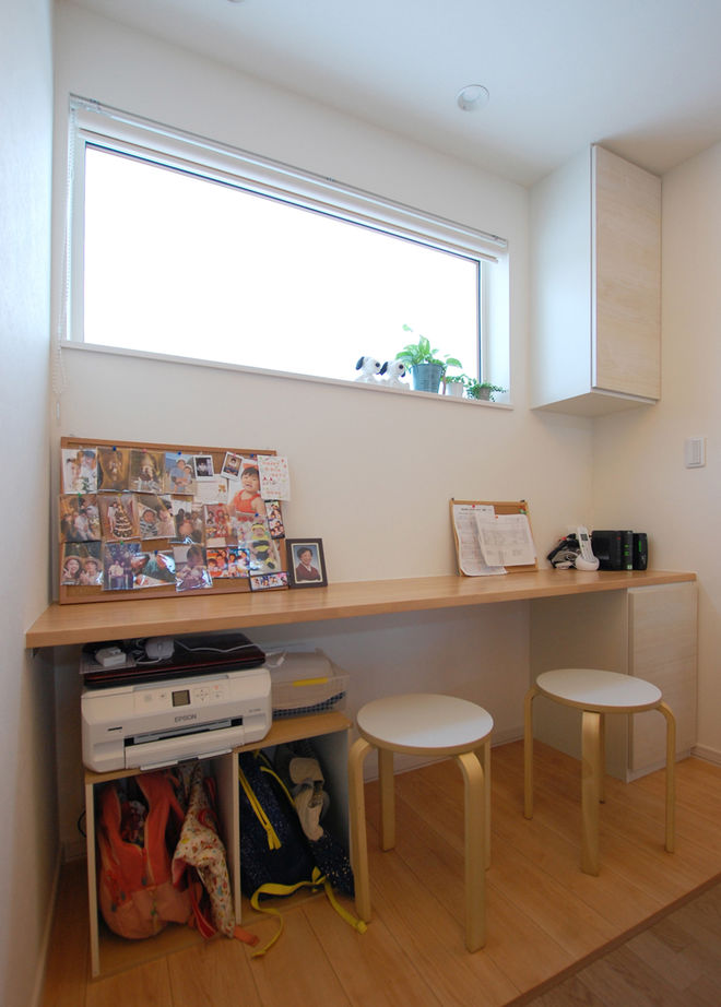 イワクラホーム 【札幌市/4人家族(子ども2人)/4LDK間取図/平屋】子どもものびのび暮らせる開放的な平屋の家の建築実例画像6