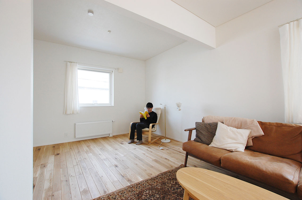 イワクラホーム 【札幌市/2階リビング/3LDK間取図有】20代の夫婦が建てたオープンな2階リビングの家の建築実例画像7