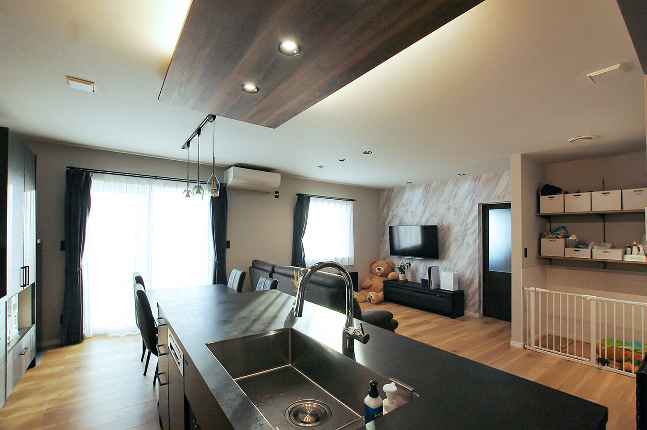 イワクラホーム 【苫小牧市／二世帯／親世帯は平屋】二家族の要望を叶えた分離型二世帯住宅の建築実例画像2