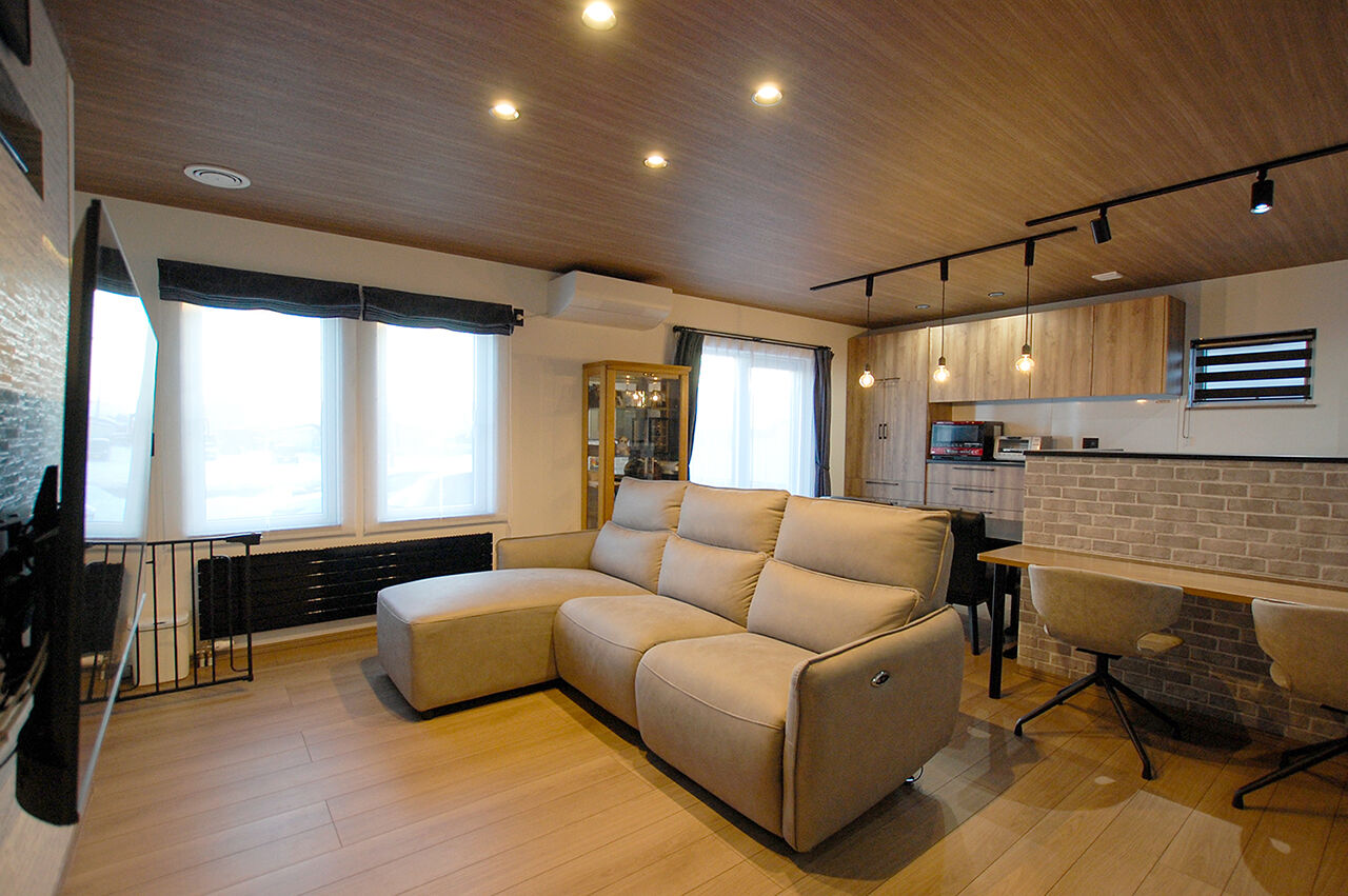 イワクラホーム 【苫小牧市／二世帯／親世帯は平屋】二家族の要望を叶えた分離型二世帯住宅の建築実例画像5