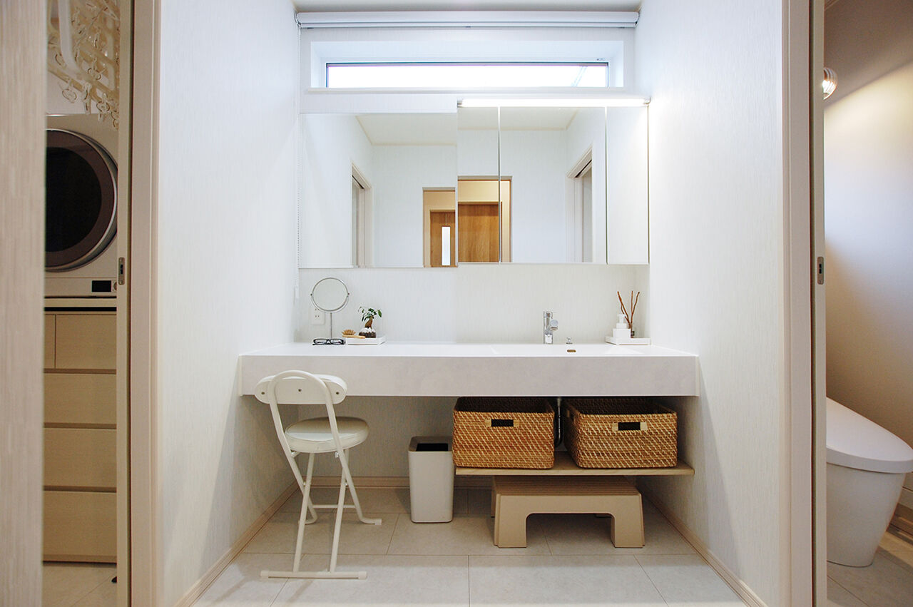 イワクラホーム [室蘭市/3LDK/3人家族]回遊動線×家事ラク設計！忙しい共働き夫婦が選んだ平屋の住まいの建築実例画像9