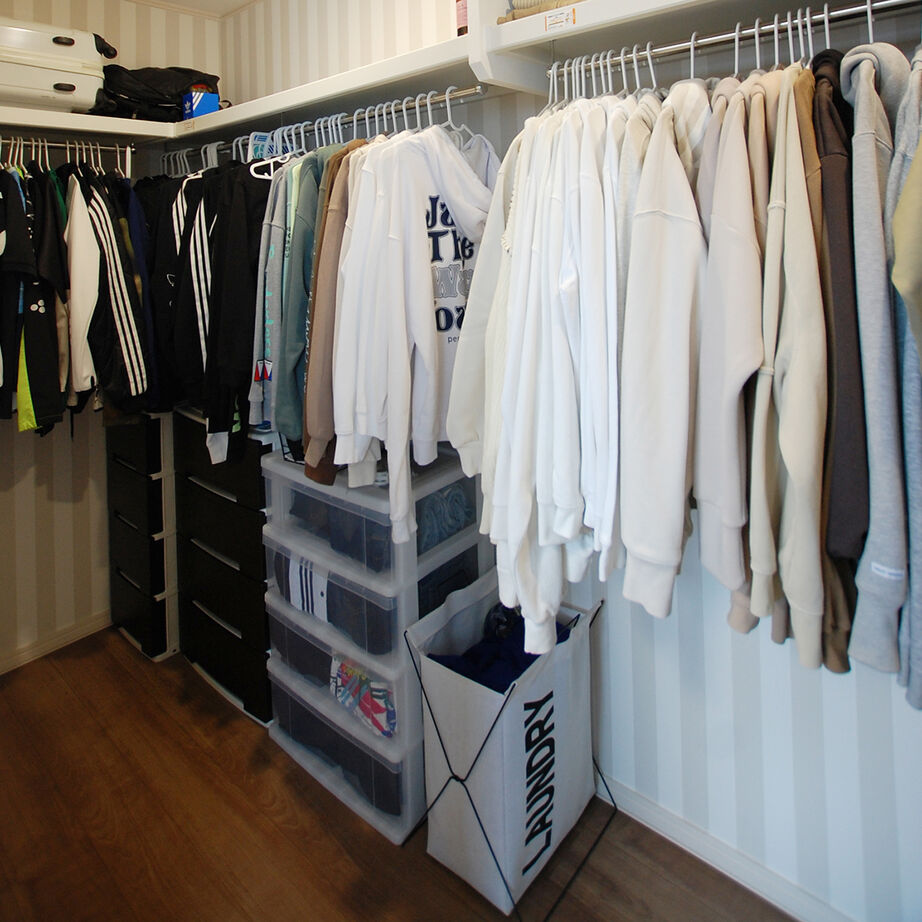 イワクラホーム 【江別市／4人家族】家族みんなが笑顔になる、広々リビングの家の建築実例画像8