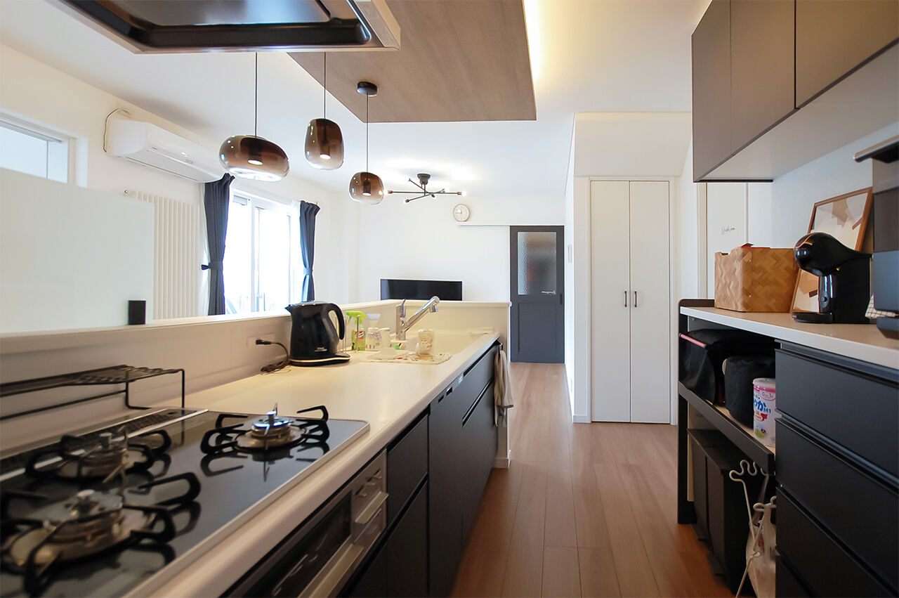 イワクラホーム 【伊達市／4LDK／3人家族】モデルハウスを参考にした「家事ラク」で子育てしやすい住まいの建築実例画像5