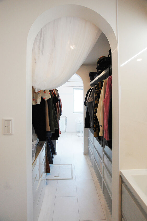 イワクラホーム 【伊達市／4LDK／3人家族】モデルハウスを参考にした「家事ラク」で子育てしやすい住まいの建築実例画像7