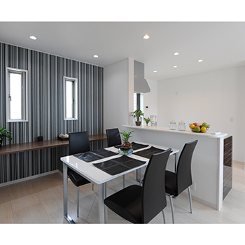 アローラホーム 【堺市／1000万円台／33坪／土地探し／間取り有】大空間でも年中快適に。高性能断熱材で心地よい住まいの建築実例画像5