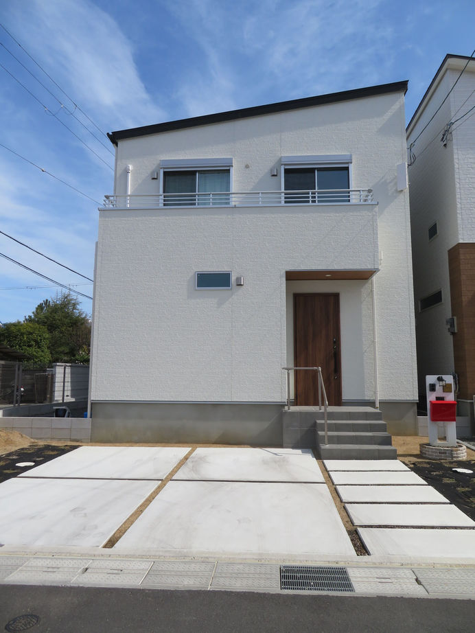 アローラホーム 【堺市・1610万円・土地探し・間取り図有】オープンキッチンや中２階から、リビングで遊ぶ子供を見守れる家の建築実例画像2