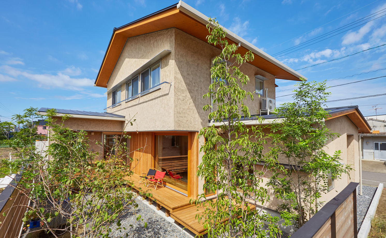 エムズアソシエイツ  【31.5坪/間取り図】高気密高断熱の快適性＋木製サッシ＋自然素材＋造作家具、外と繋がる開放感あふれる家 の建築実例画像7