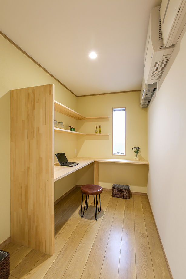 ビビットホーム 【岐阜県/2000万円台/50坪台】お洒落なアイデア収納でスッキリ♪吹抜けの開放感とナチュラルカラーに和む家の建築実例画像4