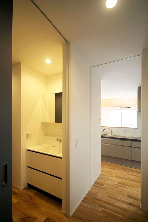 松下工務店 【神戸市｜2000万円台｜女性建築士の間取り】庭とつながる平屋の家の建築実例画像6