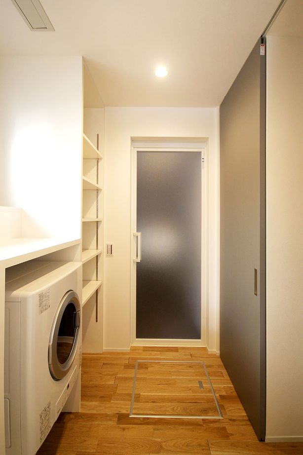 松下工務店 【神戸市｜2000万円台｜女性建築士の間取り】庭とつながる平屋の家の建築実例画像7