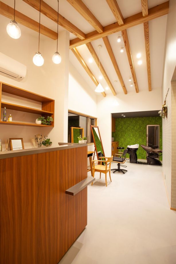 松下工務店 【淡路市｜2000万円台｜建築士の間取り】平屋風の２棟がつながる店舗付き住宅の建築実例画像8