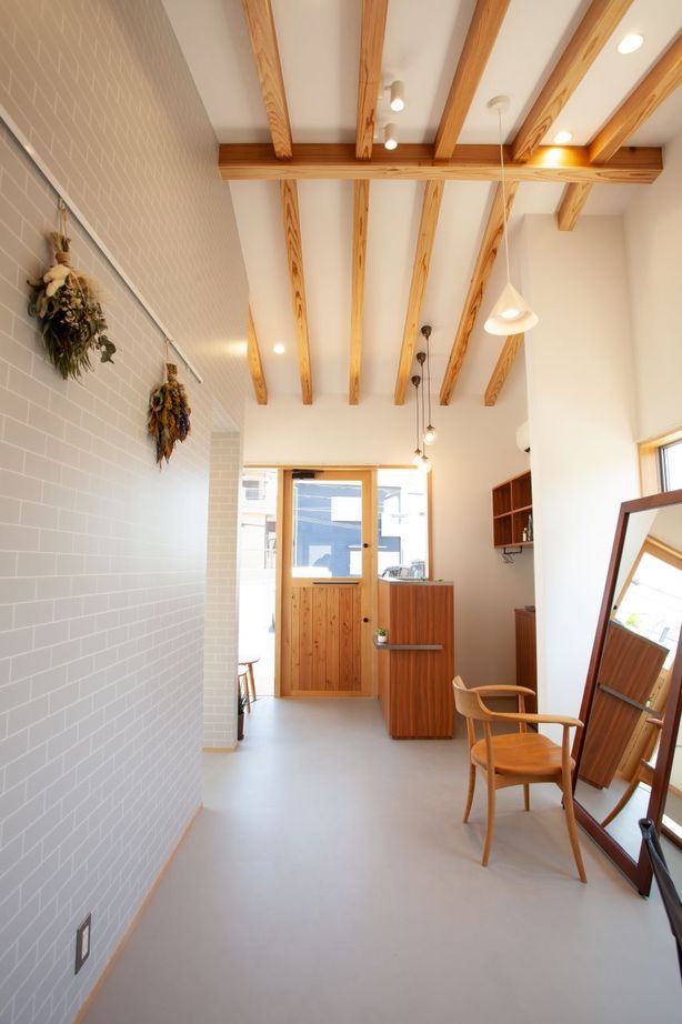 松下工務店 【淡路市｜2000万円台｜建築士の間取り】平屋風の２棟がつながる店舗付き住宅の建築実例画像9